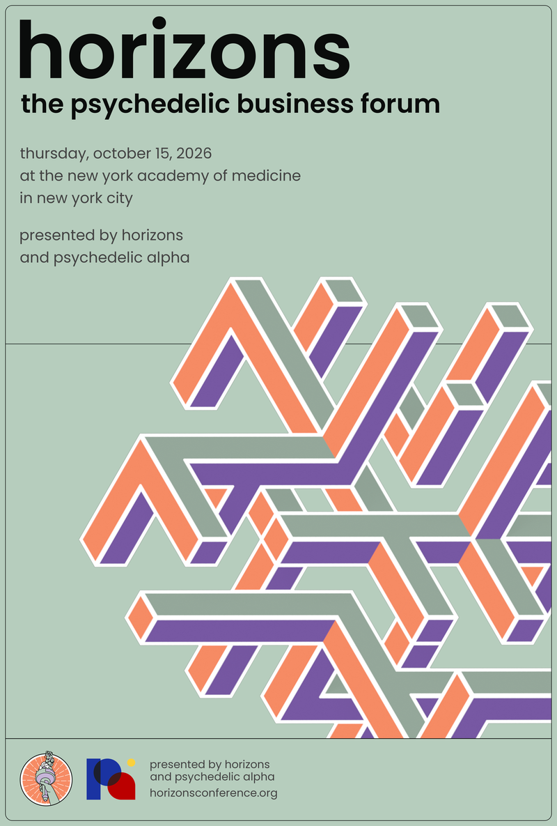 Horizons — The Psychedelic Business Forum, Thursday, October 15, 2026
